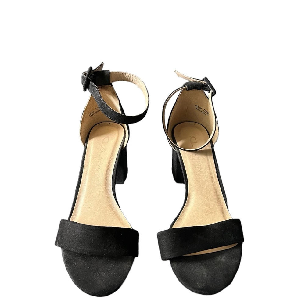 Black Block Heels